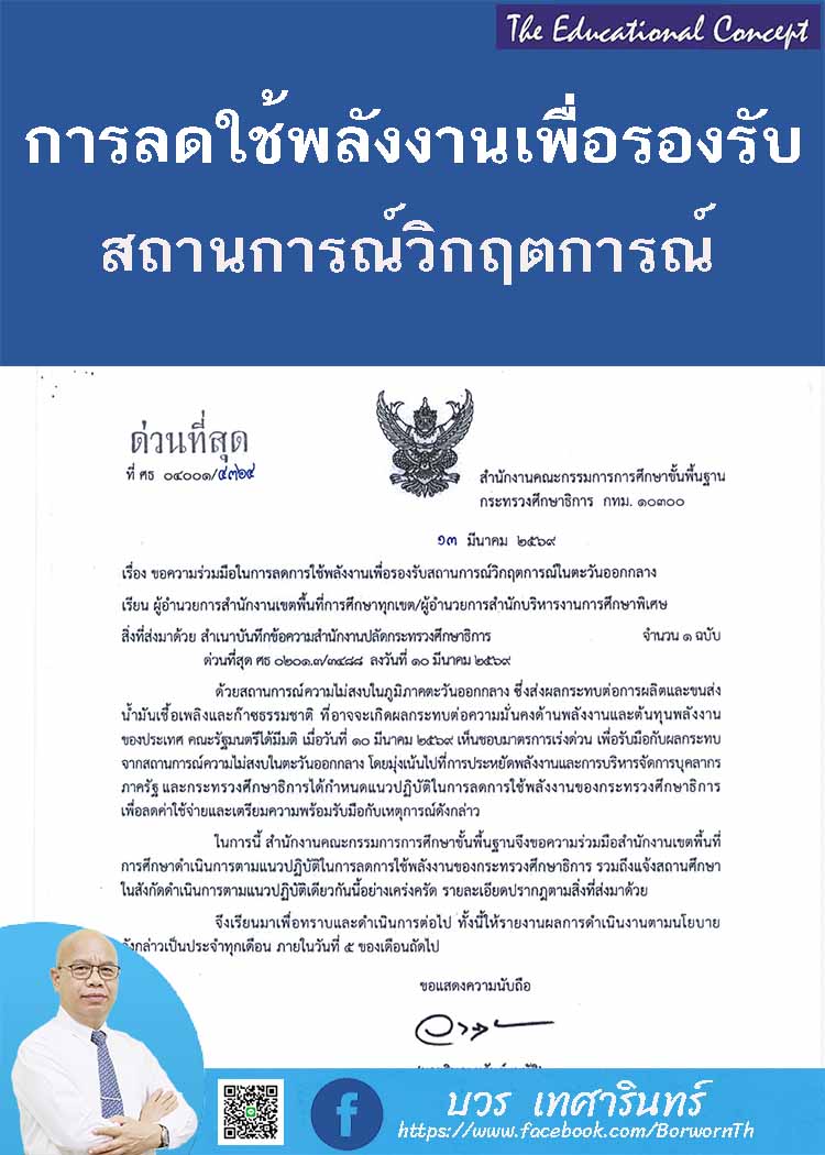 การลดการใช้พลังงานเพื่อรองรับสถานการณ์วิกฤตการณ์