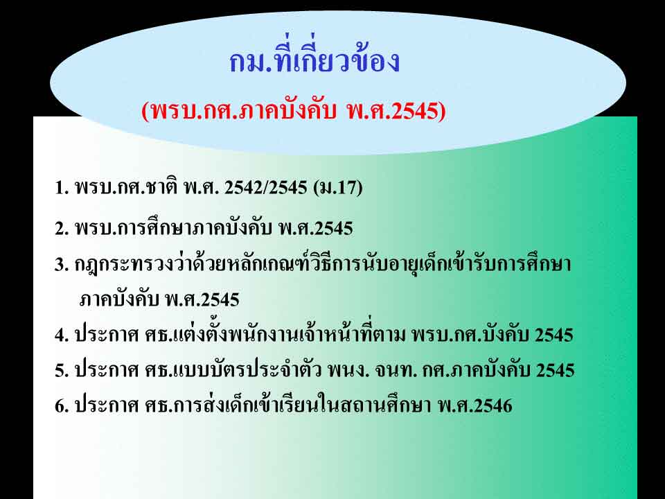 กฎหมายปฏิบัติราชการ ; กฎหมายการศึกษาและปฏิบัติราชการ 2  