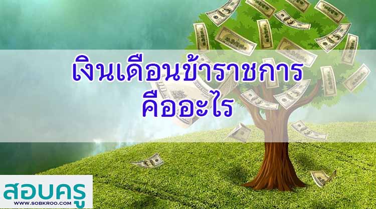เงินเดือนข้าราชการ ประเภท ตำแหน่ง มีเงินเดือนต่างกันอย่างไร